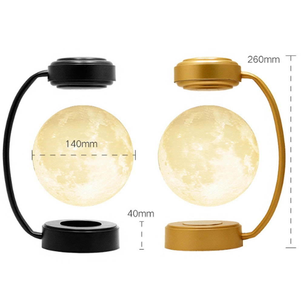 Carsu™ Levitating Magnetic Moon Lamp